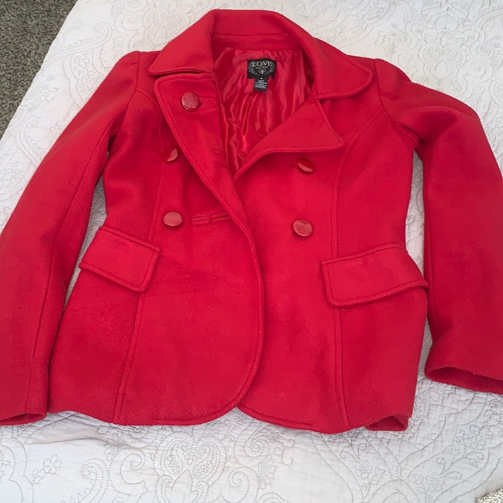 Used once poly jacket